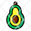 avocado-fruits-vegetables-food-vegetarian-icon