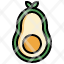 avocado-healthy-food-organic-vegetarian-fruit-icon