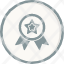 award-first-medal-prize-ribbon-winner-badge-school-icon