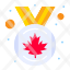 award-locket-medal-canada-leaf-icon
