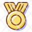 award-medal-badge-achievement-marshmallow-cartoon-cute-icon