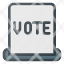 awwardreward-ticket-vote-voting-hole-icon