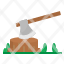 axe-log-camping-farm-wood-icon