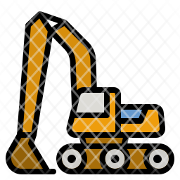 backhoe icon, loader icon, construction icon, machine icon, tow icon