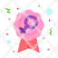 badge-female-sign-woman-icon