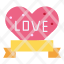 badge-ribbon-heart-romantic-tag-cupid-icon