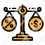 balance-scale-tax-money-business-icon