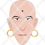 bald-earrings-face-indian-man-religious-shape-icon