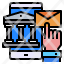 bank-mobile-hand-mail-icon