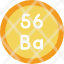 barium-periodic-table-chemistry-metal-education-science-element-icon