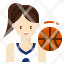 basketball-woman-avatar-sport-profession-icon