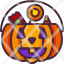basketpumpkin-horror-childhood-scary-terror-candies-halloween-icon