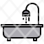 bathtub-hotel-holiday-icon