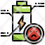 battery-filloutline-low-level-sad-energy-power-icon