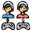 battle-game-competition-joystick-multiplayer-icon