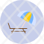 beach-chair-umbrella-travel-icon
