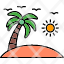 beach-hawaii-island-paradise-relaxation-vacation-sea-icon