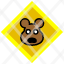 bear-wildlife-animal-crossing-caution-forest-icon