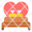 bed-wedding-heart-love-romance-miscellaneous-valentines-day-icon