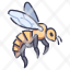 bee-animal-cute-forest-garden-icon