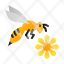 bee-insect-honey-animal-spring-icon