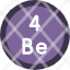 beryllium-periodic-table-chemistry-metal-education-science-element-icon