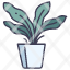 bird-s-nest-fern-plants-garden-gardening-leaf-pot-icon