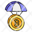 bitcoin-drop-dropped-coin-air-banking-icon