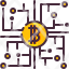 bitcoindecentralized-cryptocurrency-business-and-finance-mining-coin-money-cash-currency-icon