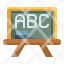 blackboard-chalkboard-classroom-school-material-education-icon
