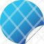blank-blue-circle-label-round-sticker-icon
