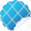 blank-blue-cloud-flower-label-sticker-icon