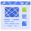 blog-article-layout-wireframe-website-icon