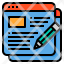 blogger-writer-pencil-browser-blogging-icon