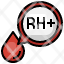 blood-donation-filled-outline-rh-positive-type-transfusion-icon