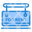 board-sign-for-rent-real-estate-icon
