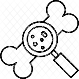 bone icon, density icon, osteoporosis icon, medical icon, porous icon ...