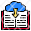 book-cloud-download-education-icon