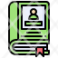book-filloutline-biography-education-library-icon