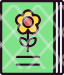 book-flower-spring-text-gardening-icon