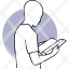 book-read-reading-man-person-learning-people-pictogram-icon