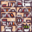 bookshelfbook-bookcase-storage-education-furniture-library-icon