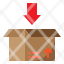box-parcel-logistics-delivery-down-arrow-icon