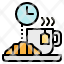 break-coffee-snack-time-food-icon