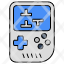 brick-game-vintage-game-game-console-tetris-game-ancient-game-icon