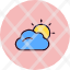 bright-sun-clouds-hiding-weather-spring-icon