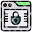 browser-communication-lock-privacy-safety-interface-icon