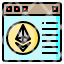 browser-ethereum-online-digital-money-currency-icon