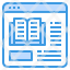 browser-online-lesson-book-elearning-icon