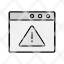 browser-warning-internet-security-alert-application-attention-exclamation-mark-window-icon
